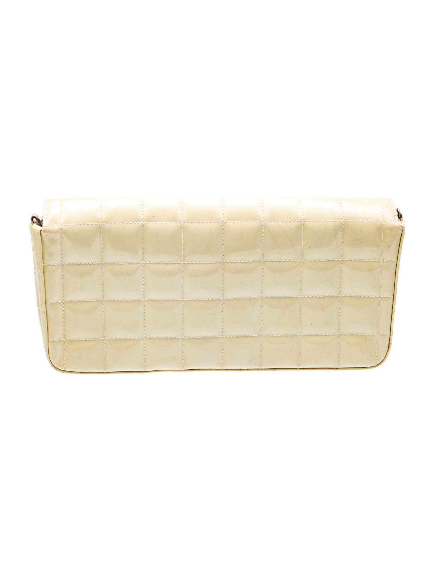 Chanel Patent E/W Chocolate Bar Flap Bag